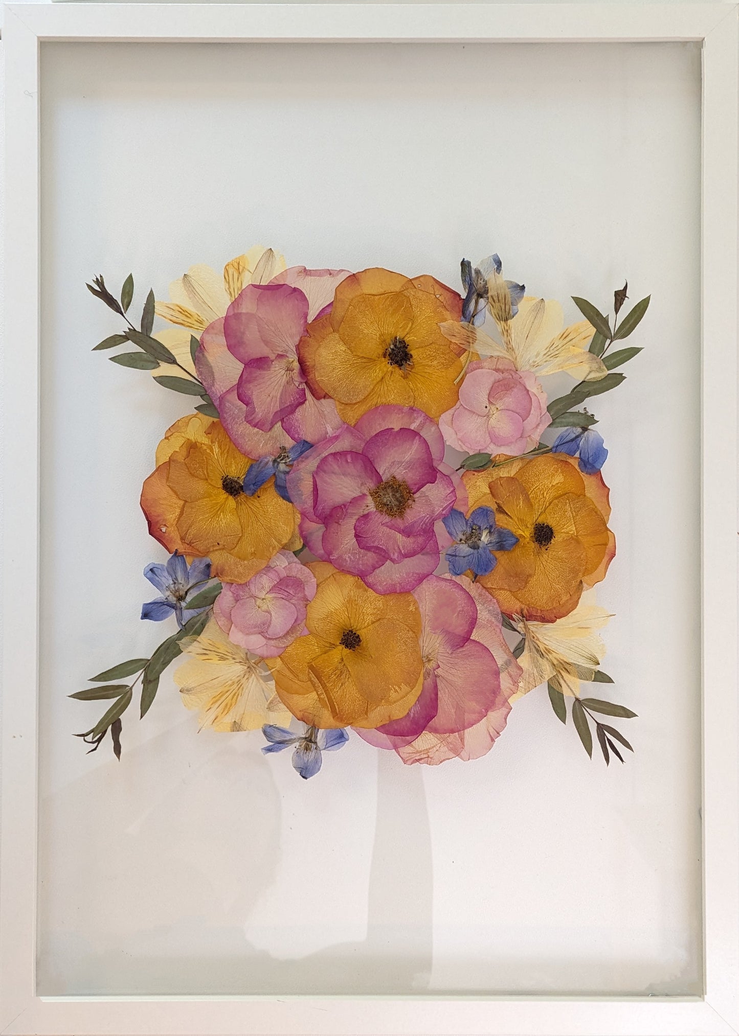 11x14 Pressed Flowers