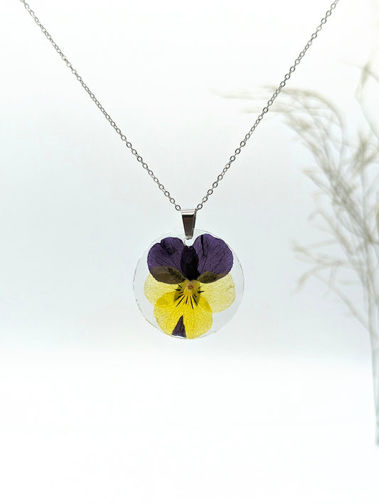 Pansy Necklace