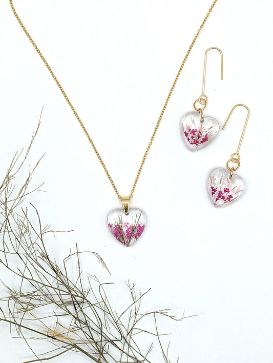 Heart Jewelry Set