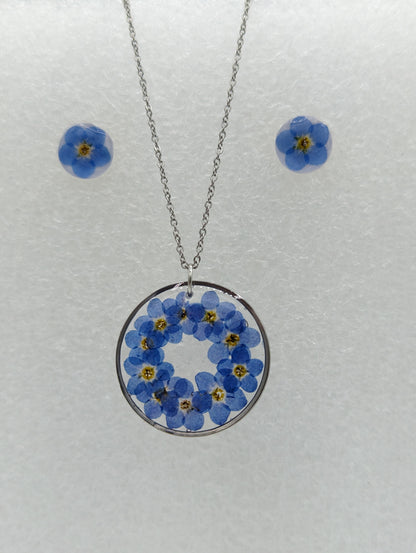 Forget Me Not Jewelry Set