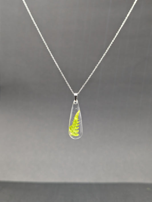 Fern necklace