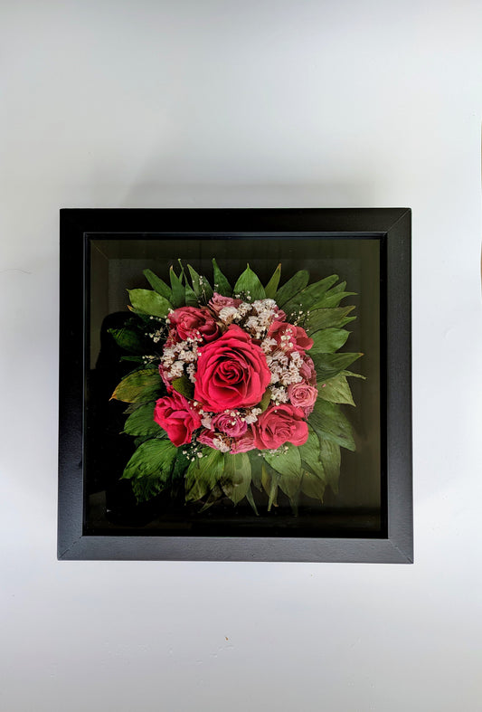 10x10 Shadow Box Bouquet