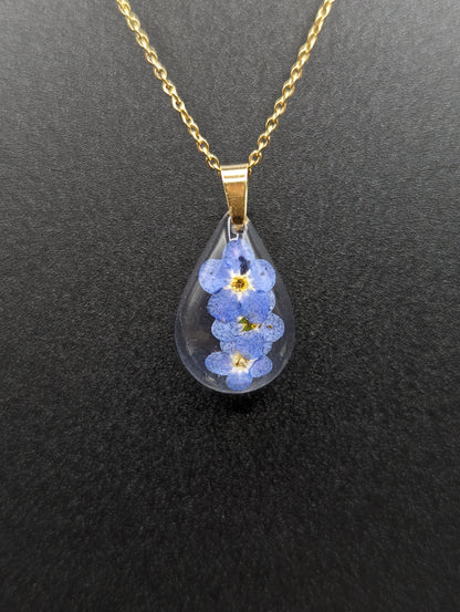 Forget Me Not Necklace