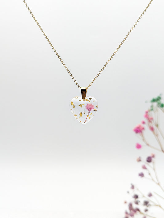 Gypsophila Blossom Necklace