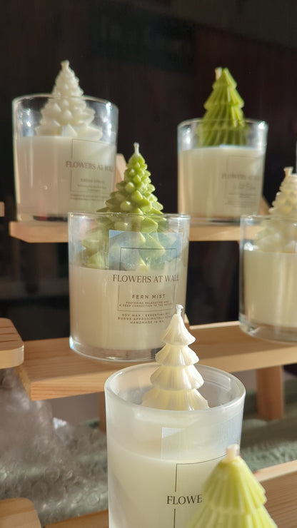 Christmas tree candle