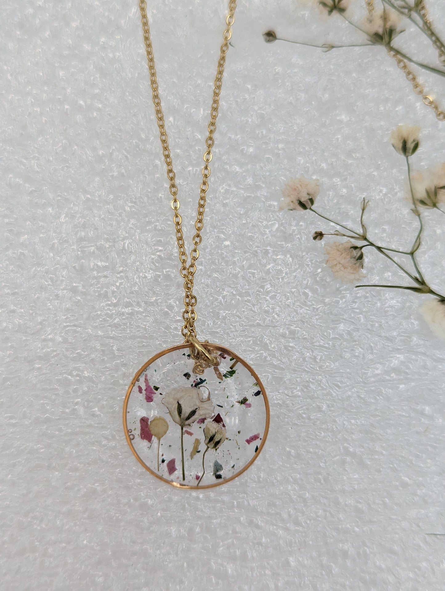 Gypsophila Necklace